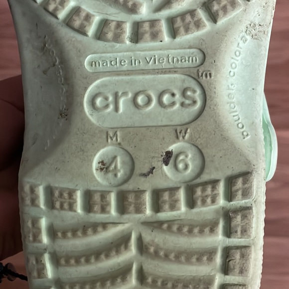 Mint Green Crocs - Picture 4 of 4